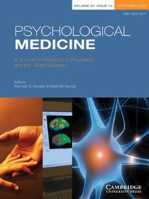 Psychological Medicine Cover